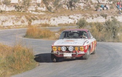 Claudio Caba - Joan Aymami
18º Rally 2000 Virajes 1976. Alfa Romeo 2000 GTV (Gr.1).Clasificado 9º.
Tramo: Pont de Vilomara - Manresa
Foto tomada después del paso llamado 