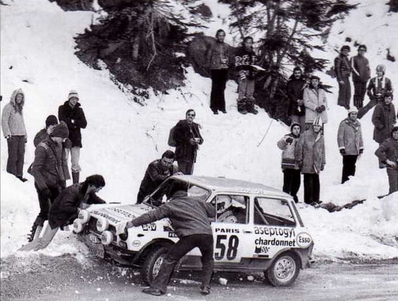 Marianne Hoepfner - Biche Espinos
44º Rallye Automobile de Monte-Carlo 1976. Autobianchi A112 Abarth. Clasificada 25º.

Del 17 al 24 de Enero, Monte-Carlo.
Superficie: asfalto - nieve.

El Rally tenia un total de 4500 km de los que 530.50 km divididos en 23 tramos eran especiales.

Se inscribieron 163 equipos, tomaron la salida 148, finalizaron 84.@
Palabras clave: Marianne_Hoepfner;Autobianchi;Abarth;Montecarlo;1976;Mujeres;Nieve;Womens
