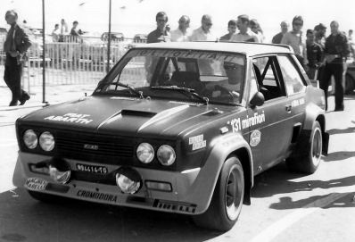 Markku Alén - Ilkka Kivimaki
18º Rallye Sanremo 1976. Fiat 131 Abarth (TO N94414). Abandonó por accidente.

Del 6 al 9 de Octubre, Sanremo, Imperia, Liguria, Italia.
Superficie: asfalto.

El Rally tenia un total de 1509 km de los que 780 Km divididos en 36 tramos eran especiales (2 de ellos fueron cancelados SS9 y SS30).

Tomaron la salida 133 equipos, finalizaron 68.@
Palabras clave: Markku_Alen;Fiat;Abarth;Sanremo;1976