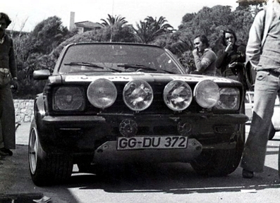 Anders Kullang - Claes-Goran Andersson
10º Rallye de Portugal Vinho do Porto 1976. Opel Kadett GT/E 16S (GG-DU 372). Abandonó por la junta de culata en SS8 Caramulo de 7.00 km.

Del 10 al 14 de Marzo, Estoril, Cascais, Lisboa, Portugal.
Superficie: asfalto - tierra.

El Rally tenia un total de 2087.90 Km de los que 468.70 divididos en 39 tramos, eran especiales, (2 de ellas fueron canceladas SS23 de Gouveia 22.60 km y SS24 Manteigas de 10.70 Km).

Tomaron la salida 59 equipos, finalizaron 21.@
Palabras clave: Opel;Kadett;GT/E;Portugal;1976