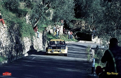 Roberto Cambiaghi - Emanuele Santfront
18º Rallye Sanremo 1976. Fiat 131 Abarth (TO P09981). Abandonó por el diferencial del coche.

Del 6 al 9 de Octubre, Sanremo, Imperia, Liguria, Italia.
Superficie: asfalto.

El Rally tenia un total de 1509 km de los que 780 Km divididos en 36 tramos eran especiales (2 de ellos fueron cancelados SS9 y SS30).

Tomaron la salida 133 equipos, finalizaron 68.@
Palabras clave: Roberto_Cambiaghi;Fiat;Abarth;Sanremo;1976