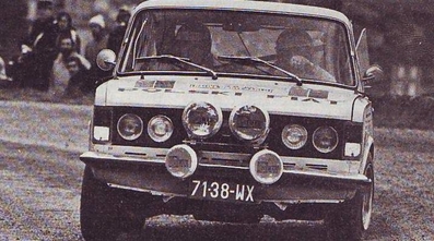 Tomasz Ciecierzynsky - Jacek Rozanski
44º Rallye Automobile de Monte-Carlo 1976. Polski Fiat 125p 1800 Akropolis (71.38-WX). Excluido por problemas de homologación.

Del 17 al 24 de Enero, Monte-Carlo.
Superficie: asfalto - nieve.

El Rally tenia un total de 4500 km de los que 530.50 km divididos en 23 tramos eran especiales.

Se inscribieron 163 equipos, tomaron la salida 148, finalizaron 84.@
Palabras clave: Fiat;Polski;Montecarlo;1976