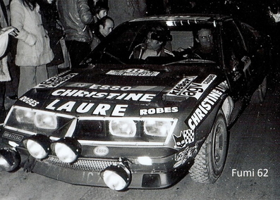 Jacques Henry - Maurice Gelin
44º Rallye Automobile de Monte-Carlo 1976. Alpine-Renault A310. Abandonó por accidente.

Del 17 al 24 de Enero, Monte-Carlo.
Superficie: asfalto - nieve.

El Rally tenia un total de 4500 km de los que 530.50 km divididos en 23 tramos eran especiales.

Se inscribieron 163 equipos, tomaron la salida 148, finalizaron 84.@
Palabras clave: Renault;Alpine;A310;Montecarlo;1976