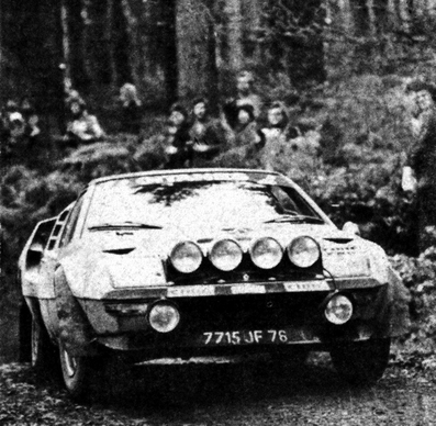 Jean Ragnotti - Jacques Jaubert
25º Lombard RAC Rally 1976. Alpine-Renault A310 (7715 JF 76). Abandonó por el diferencial del coche.

Del 27 al 30 de Noviembre, Bath, Inglaterra.
Superficie: tierra.

El Rally tenia un total de 3248 km de los que 504 km divididos en 76 tramos eran especiales, (6 de ellos fueron cancelados, SS2 Speech House, km? SS34 Greystoke, km? SS37 cancelada antes del inicio, km? SS41 Egdon, km? y SS42 Anglebury, km?).

Tomaron la salida 200 equipos, finalizaron 71.@
Palabras clave: ;Renault;Alpine;RAC_Rally;Gran_Bretaña;1976