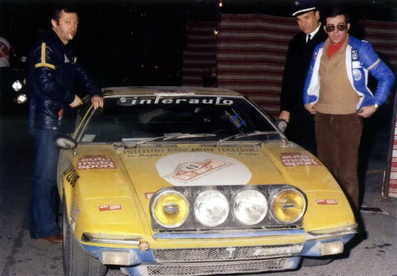 Léo Pittoni - Maiga
44º Rallye Automobile de Monte-Carlo 1976. De Tomaso Pantera. Abandonó.

Del 17 al 24 de Enero, Monte-Carlo.
Superficie: asfalto - nieve.

El Rally tenia un total de 4500 km de los que 530.50 km divididos en 23 tramos eran especiales.

Se inscribieron 163 equipos, tomaron la salida 148, finalizaron 84.@
Palabras clave: ;Pantera;Montecarlo;1976;Personajes