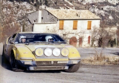 Léo Pittoni - Maiga
44º Rallye Automobile de Monte-Carlo 1976. De Tomaso Pantera. Abandonó.

Del 17 al 24 de Enero, Monte-Carlo.
Superficie: asfalto - nieve.

El Rally tenia un total de 4500 km de los que 530.50 km divididos en 23 tramos eran especiales.

Se inscribieron 163 equipos, tomaron la salida 148, finalizaron 84.@
Palabras clave: ;Pantera;Montecarlo;1976