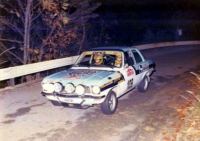 Arroni - Galetto
18º Rally San Remo 1976, Opel Ascona. Abandonó, desconocemos el motivo.

Del 6 al 9 de Octubre, Sanremo, Imperia, Liguria, Italia.
Superficie: asfalto.

El Rally tenia un total de 1509 km de los que 780 Km divididos en 36 tramos eran especiales (2 de ellos fueron cancelados SS9 y SS30).

Tomaron la salida 133 equipos, finalizaron 68.@
Palabras clave: Opel;Ascona;Sanremo;1976