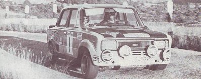 Antonio Zanini Sans - Juan-Jose Petisco
12º Rally Catalunya 1976. Seat 124-1840 (Gr.5 SEAT Competiciòn). Abandonò.
13-14 de Noviembre. Coef.5.
El Rally tenia un total de 736.7 Km de los que 244.8 Km divididos en 18 tramos, eran especiales.
Se inscribieron 91 participantes, tomaron la salida 82, finalizaron 37.@

Palabras clave: Antonio_Zanini;Juan-Jose_Petisco;Catalunya;Seat;1976