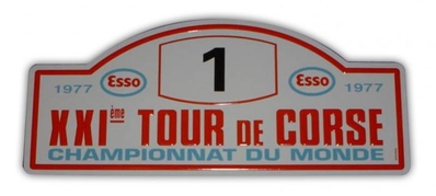 21º Tour de Corse 1977
Placa

Sandro Munari  - Silvio Maiga con Lancia Stratos HF (TO M54374)

Del 5 al 6 de Noviembre, Ajaccio, Córcega; Francia.
Superficie: asfalto.

El Rally tenia un total de 1350 km de los que 645.80 km divididos en 13 tramos eran especiales.

1ª ETAPA
SS1 Tavera - Bastelica 17.10 km
SS2 Coti - Chiavari 14.80 km
SS3 Acqua d'Oria - Stiliccione 16.50 km
SS4 Muratello - Orone 21.60 kM
SS5 Quenza - Prunelli 131.30 km
SS6 Kamiesh - Zonza 38.50 km
SS7 Olivese - Bains de Guitera 10.10 km
Total etapal 249.90 km

2ª ETAPA
SS8 Palneca - Ghisoni 34.70 km
SS9 St Antoine - Pont St Laurent 97.60 km
SS10 Ponte Nuovo - Teddia 97.40 km
SS11 Talasani - La Porta 24.90 km
SS12 Casta - Pietra Moneta 17.00 km
SS13 Calvi - Vico 124.30 km

Total etapal 395.90 km
Total evento 645.80 km

Se inscribieron 134 equipos, tomaron la salida 120, finalizaron 32.

Palabras clave: Placas;Còrcega;1976;Corse