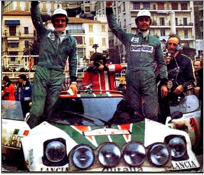 Sandro Munari - Silvio Maiga
45º Rallye Automobile de Monte-Carlo 1977. Lancia Stratos HF (TO N41648). Clasificado 1º.

Del 22 al 28 de Enero, Monte-Carlo.
Superficie: asfalto - nieve.

El Rally tenia un total de 4800 km de los que 540.50 km divididos en 27 tramos eran especiales (una de ellas fue cancelada SS2 Col de Fontbelle de 35.00 Km)

Se inscribieron 217 equipos, tomaron la salida 198, finalizaron 118 en lista, llegaron 47 en meta.@
Palabras clave: Sandro_Munari;Silvio_Maiga;Lancia;Stratos;Montecarlo;nieve;1977;Personajes