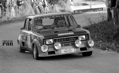 Antonio Zanini Sans - Juan-Jose Petisco
13º Rally Catalunya 1977. Seat 124 2.1 