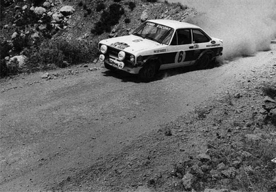 Björn Waldegard - Hans Thorszelius
24º Acropolis Rally 1977. Ford Escort RS1800 MKII (STW 130R). Clasificado 1º.

Del 28 de Mayo al 3 de Junio, Atenas, Grecia.
Superficie: tierra.

El Rally tenia un total de 2760 km de los que 763.08 km divididos en 52 tramos eran especiales (tres de ellos fueron cancelados SS1 Dhekelia 1 de 13,40 km, SS16 Elati de 27.07 km y SS33 Dhekelia 2 de 13.40 km).

Tomaron la salida 165 equipos, finalizaron 29.@
Palabras clave: ;Hans_Thorszelius;Ford;Escort;MKII;Grecia;Acropolis;1977