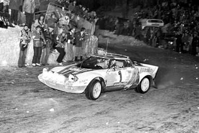 Sandro Munari - Silvio Maiga
45º Rallye Automobile de Monte-Carlo 1977. Lancia Stratos HF (TO N41648). Clasificado 1º.

Del 22 al 28 de Enero, Monte-Carlo.
Superficie: asfalto - nieve.

El Rally tenia un total de 4800 km de los que 540.50 km divididos en 27 tramos eran especiales (una de ellas fue cancelada SS2 Col de Fontbelle de 35.00 Km)

Se inscribieron 217 equipos, tomaron la salida 198, finalizaron 118 en lista, llegaron 47 en meta.@
Palabras clave: Sandro_Munari;Silvio_Maiga;Lancia;Stratos;Montecarlo;nieve;1977;Nieve;Turini