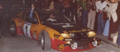 Guy Fréquelin - Jacques Delaval
20º Critérium des Cévennes 1977. Alpine-Renault A310 V6 (2530 JR 76). Clasificado 1º.

Del 13 al 14 de Noviembre, Francia.
Superficie: asfalto.

El Rally tenia un total de 395.50 km cronometrados divididos en 16 tramos especiales.

Tomaron la salida 220 equipos, finalizaron 100.@
Palabras clave: Guy_Frequelin;Jacques_Delaval;Criterium_Cevennes;Renault;Alpine;A310;1977