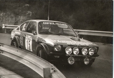 Federico Ormezzano - Orlando
10º Rallye dell'Isola d'Elba 1977. Opel Kadett GT/E. Clasificado 5º.

Del 21 al 23 de Abril, Portoferraio.
Superficie: asfalto - tierra.

El Rally constaba de 2 etapas y un total de 730.00 km de los que 474.80 km divididos en 38 tramos eran especiales.

Tomaron la salida 162 equipos, finalizaron 60.@
Palabras clave: ;Orlando;Elba;Opel;1977