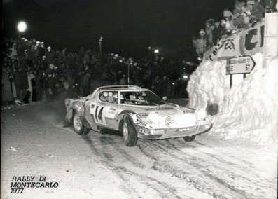 Christine Dacremont - Colette Galli
45º Rallye Automobile de Monte-Carlo 1977. Lancia Stratos HF (TO N92768). Clasificada 6ª y 1ª en Copa de Damas.

Del 22 al 28 de Enero, Monte-Carlo .
Superficie: asfalto - nieve.

El Rally tenia un total de 4800 km de los que 540.50 km divididos en 27 tramos eran especiales (una de ellas fue cancelada SS2 Col de Fontbelle de 35.00 Km).

Se inscribieron 217 equipos, tomaron la salida 198, finalizaron 118 en lista, llegaron 47 en meta.@
Palabras clave: Christine_Dacremont;Colette_Galli;Lancia;Stratos;HF;Montecarlo;1977;nieve;Mujeres;Womens