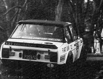 Simo Lampinen - Solve Andreasson
26º Lombard RAC Rally 1977. Fiat 131 Abarth (TO P35974). Clasificado 7º.

Del 20 al 24 de Noviembre, London, York, Inglaterra.
Superficie: tierra - asfalto.

El Rally tenia un total de 3069 km de los que 674.45 km divididos en 69 tramos eran especiales, (2 de ellas fueron canceladas SS54 Cardrona de 9,66 Km y SS56 Elibank de 6,44 Km).

Tomaron la salida 182 equipos, finalizaron 67.@
Palabras clave: ;Fiat;Abarth;Gran_Bretaña;1977;RAC_Rally
