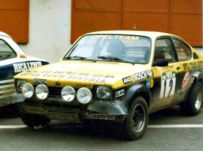 Franz Wittmann sen. - Kurt Nestinger
11º Rallye de Portugal Vinho do Porto 1977. Opel Kadett GT/E. (W 359.434). Clasificado 7º.

Del 1 al 6 de Marzo, Estoril.
Superficie: asfalto - tierra.

El Rally tenia un total de 2458 km de los que 580 km divididos en 46 tramos, eran especiales, (2 de ellas fueron canceladas SS18 Sao Lourenco da Montaria de 27 Km y SS 24 Carvalhas de 6 Km).

Tomaron la salida 103 equipos, finalizaron 27.@
Palabras clave: ;Opel;Kadett;GT/E;Portugal;1977