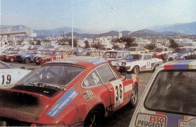 Gerard Swaton - Bernard Cordesse
21º Tour de Corse 1977. Porsche 911 Carrera RS 2.7 (3131 FU 13). Clasificado 9º.

Del 5 al 6 de Noviembre, Ajaccio, Córcega; Francia.
Superficie: asfalto.

El Rally tenia un total de 1350 km de los que 645.80 km divididos en 13 tramos eran especiales.

1ª ETAPA
SS1 Tavera - Bastelica 17.10 km
SS2 Coti - Chiavari 14.80 km
SS3 Acqua d'Oria - Stiliccione 16.50 km
SS4 Muratello - Orone 21.60 kM
SS5 Quenza - Prunelli 131.30 km
SS6 Kamiesh - Zonza 38.50 km
SS7 Olivese - Bains de Guitera 10.10 km
Total etapal 249.90 km

2ª ETAPA
SS8 Palneca - Ghisoni 34.70 km
SS9 St Antoine - Pont St Laurent 97.60 km
SS10 Ponte Nuovo - Teddia 97.40 km
SS11 Talasani - La Porta 24.90 km
SS12 Casta - Pietra Moneta 17.00 km
SS13 Calvi - Vico 124.30 km

Total etapal 395.90 km
Total evento 645.80 km

Se inscribieron 134 equipos, tomaron la salida 120, finalizaron 32.
@
Palabras clave: ;Porsche;Carrera;RS;Corse;Corcega;1977
