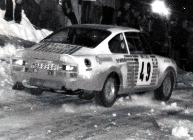 Vaclav Blahna - Lubislav Hlavka
45º Rallye Automobile de Monte-Carlo 1977. Skoda 130 RS (MBA 99-66). Clasificado 12º.

Del 22 al 28 de Enero, Monte-Carlo .
Superficie: asfalto - nieve.

El Rally tenia un total de 4800 km de los que 540.50 km divididos en 27 tramos eran especiales (una de ellas fue cancelada SS2 Col de Fontbelle de 35.00 Km).

Se inscribieron 217 equipos, tomaron la salida 198, finalizaron 118 en lista, llegaron 47 en meta.@
Palabras clave: Skoda;Montecarlo;1977;Nieve