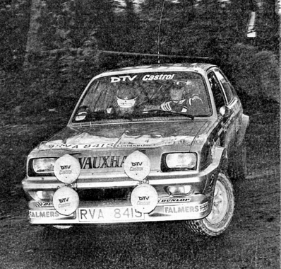 Pentti Airikkala - Risto Virtanen
26º Lombard RAC Rally 1977. Vauxhall Chevette 2300 HS (RVA 841S). Clasificado 16º.

Del 20 al 24 de Noviembre, London, York, Inglaterra.
Superficie: tierra - asfalto.

El Rally tenia un total de 3069 km de los que 674.45 km divididos en 69 tramos eran especiales, (2 de ellas fueron canceladas SS54 Cardrona de 9,66 Km y SS56 Elibank de 6,44 Km).

Tomaron la salida 182 equipos, finalizaron 67.@
Palabras clave: ;Vauxhall;Chevette;Gran_Bretaña;1977;RAC_Rally;Inglaterra