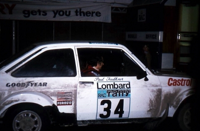 Paul Faulkner - Monty Peters
26º Lombard RAC Rally 1977. Ford Escort RS1800 MKII. Clasificado 22º.

Del 20 al 24 de Noviembre, London, York, Inglaterra.
Superficie: tierra - asfalto.

El Rally tenia un total de 3069 km de los que 674.45 km divididos en 69 tramos eran especiales, (2 de ellas fueron canceladas SS54 Cardrona de 9,66 Km y SS56 Elibank de 6,44 Km).

Tomaron la salida 182 equipos, finalizaron 67.@
Palabras clave: Ford;Escort;RS1800;MKII;MKII;RAC_Rally;Gran_Bretaña;1977;Inglaterra