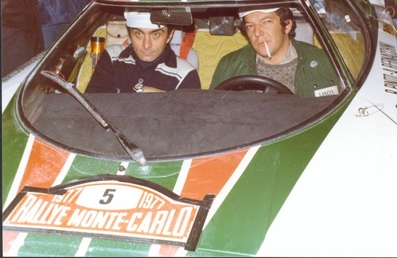 Raffaele (Lele) Pinto - Arnaldo Bernacchini
45º Rallye Automobile de Monte-Carlo 1977. Lancia Stratos HF (TO N98792). Abandonó por motor quedando clasificado 59º.
Lancia Alitalia

Del 22 al 28 de Enero, Monte-Carlo.
Superficie: asfalto - nieve.

El Rally tenia un total de 4800.00 km, de los que 540 km divididos en 27 tramos eran especiales, (una de ellas fue cancelada SS2 Col de Fontbelle de 35 Km).

Se inscribieron 217 equipos, tomaron la salida 198, finalizaron 118 en lista, llegaron 47 a meta.@
Palabras clave: Lancia;Stratos;Montecarlo;1977;Personajes