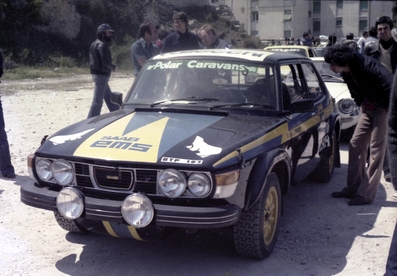 Stig Blomqvist - Hans Sylvan
10º Rallye dell'Isola d'Elba 1977. Saab 99 EMS. Abandonó por el eje de transmisión (cardán).

Del 21 al 23 de Abril, Portoferraio.
Superficie: asfalto - tierra.

El Rally constaba de 2 etapas y un total de 730.00 km de los que 474.80 km divididos en 38 tramos eran especiales.

Tomaron la salida 162 equipos, finalizaron 60.@
Palabras clave: Stig_Blomqvist;Elba;Saab;1977