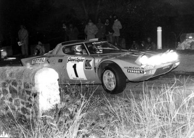 Bernard Darniche - Alain Mahé
20º Critérium des Cévennes 1977. Lancia Stratos HF (TO N14329). Abandonó por el diferencial del coche.

Del 13 al 14 de Noviembre, Francia.
Superficie: asfalto.

El Rally tenia un total de 395.50 km cronometrados divididos en 16 tramos especiales.

Tomaron la salida 220 equipos, finalizaron 100.@
Palabras clave: Bernard_Darniche;Alain_Mahe;Criterium_Cevennes;Lancia;Stratos;1977