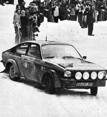 Walter Röhrl - Willi-Peter Pitz
45º Rallye Automobile de Monte-Carlo 1977. Opel Kadett GT/E (GG-DU 372). Abandonó por motor en SS5 Pont des Miolans - St. Auban de 25.00 Km.
Opel Euro Händler Team

Del 22 al 28 de Enero, Monte-Carlo .
Superficie: asfalto - nieve.

El Rally tenia un total de 4800 km de los que 540.50 km divididos en 27 tramos eran especiales (una de ellas fue cancelada SS2 Col de Fontbelle de 35.00 Km).

Se inscribieron 217 equipos, tomaron la salida 198, finalizaron 118 en lista, llegaron 47 en meta.@
Palabras clave: Opel;Kadett;GT/E;Montecarlo;1977