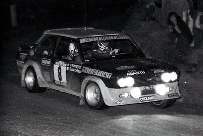 Fulvio Bacchelli - Francesco Rossetti
11º Rallye de Portugal Vinho do Porto 1977. Fiat 131 Abarth (TO P35976). Abandonó por el semi-eje.

Del 1 al 6 de Marzo, Estoril.
Superficie: asfalto - tierra.

El Rally tenia un total de 2458 km de los que 580 km divididos en 46 tramos, eran especiales, (2 de ellas fueron canceladas SS18 Sao Lourenco da Montaria de 27 Km y SS 24 Carvalhas de 6 Km).

Tomaron la salida 103 equipos, finalizaron 27.@
Palabras clave: ;Fiat;Abarth;Portugal;1977