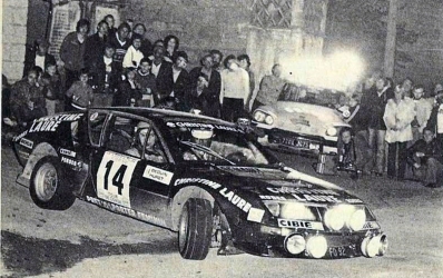 Bernard Beguin - Willy Huret
21º Tour de Corse 1977. Alpine-Renault A310 1800 (3238 FD 92). Abandonó por motor en SS11 Talasani - La Porta 24.90 km.

Del 5 al 6 de Noviembre, Ajaccio, Córcega; Francia.
Superficie: asfalto.

El Rally tenia un total de 1350 km de los que 645.80 km divididos en 13 tramos eran especiales.

1ª ETAPA
SS1 Tavera - Bastelica 17.10 km
SS2 Coti - Chiavari 14.80 km
SS3 Acqua d'Oria - Stiliccione 16.50 km
SS4 Muratello - Orone 21.60 km
SS5 Quenza - Prunelli 131.30 km
SS6 Kamiesh - Zonza 38.50 km
SS7 Olivese - Bains de Guitera 10.10 km
Total etapal 249.90 km

2ª ETAPA
SS8 Palneca - Ghisoni 34.70 km
SS9 St Antoine - Pont St Laurent 97.60 km
SS10 Ponte Nuovo - Teddia 97.40 km
SS11 Talasani - La Porta 24.90 km
SS12 Casta - Pietra Moneta 17.00 km
SS13 Calvi - Vico 124.30 km

Total etapal 395.90 km
Total evento 645.80 km

Se inscribieron 134 equipos, tomaron la salida 120, finalizaron 32.
@
Palabras clave: ;Renault;Alpine;A310;Corse;Corcega;1977