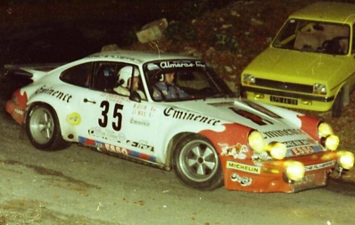 Jean-François Mas - Maurice Gelin
21º Tour de Corse 1977. Porsche 911. Abandonó por accidente.

Del 5 al 6 de Noviembre, Ajaccio, Córcega; Francia.
Superficie: asfalto.

El Rally tenia un total de 1350 km de los que 645.80 km divididos en 13 tramos eran especiales.

1ª ETAPA
SS1 Tavera - Bastelica 17.10 km
SS2 Coti - Chiavari 14.80 km
SS3 Acqua d'Oria - Stiliccione 16.50 km
SS4 Muratello - Orone 21.60 km
SS5 Quenza - Prunelli 131.30 km
SS6 Kamiesh - Zonza 38.50 km
SS7 Olivese - Bains de Guitera 10.10 km
Total etapal 249.90 km

2ª ETAPA
SS8 Palneca - Ghisoni 34.70 km
SS9 St Antoine - Pont St Laurent 97.60 km
SS10 Ponte Nuovo - Teddia 97.40 km
SS11 Talasani - La Porta 24.90 km
SS12 Casta - Pietra Moneta 17.00 km
SS13 Calvi - Vico 124.30 km

Total etapal 395.90 km
Total evento 645.80 km

Se inscribieron 134 equipos, tomaron la salida 120, finalizaron 32.
@
Palabras clave: Porsche;Corse;Corcega;1977