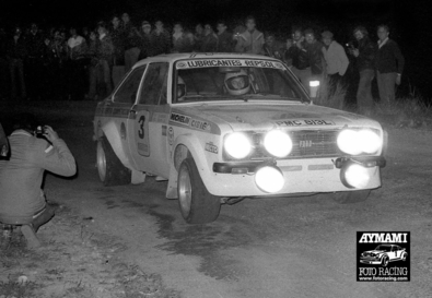 Pio Alonso - Pol Varela
20º Rallye 2000 Viratges 1978. Ford Escort RS 1800 MKII (PMC 813L) de 