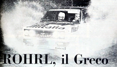 Walter Röhrl - Christian Geistdörfer
25º Acrópolis Rally 1978. Fiat 131 Abarth (TO R88538). Clasificado 1º.

Del 29 de Mayo al 2 de Junio, Atenas, Grecia.
Superficie: tierra.

El Rally tenia un total de 2974.11 km de los que 772.10 km divididos en 54 tramos eran especiales, (2 de ellas fueron canceladas SS10 Kaloskopi de 22.30 Km y SS16 Aliakmon-Lake de 15.70 Km).

Se inscribieron 183 equipos, tomaron la salida 160, finalizaron 37.@
Palabras clave: Walter_Röhrl;Fiat;Abarth;Grecia;Acropolis;1978