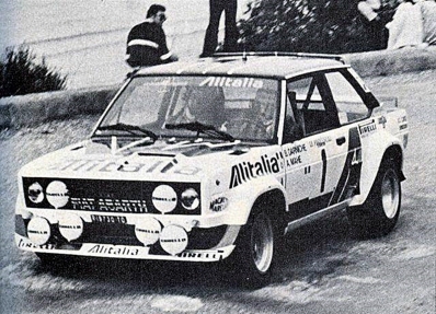 Bernard Darniche - Alain Mahe
22º Tour de Corse 1978. Fiat 131 Abarth (TO R19730). Clasificado 1º.

Del 4 al 5 de Noviembre, Ajaccio, Francia.
Superficie: asfalto.

El Rally tenia un total de 1166 km de los que 533 km divididos en 10 tramos, eran especiales.

En esta edición hab­ian 4 tramos de casi 100 Km
SS3 Le Fango - St Sauveur de 85.80 Km
SS5 Moca - Abbazia de 99 Km
SS8 St Antoine - Pont St Lauren de 97.60 Km
SS9 Ponte Nuovo - Pianiccia de 88.20 Km

Tomaron la salida 116 equipos, finalizaron 37.
@
Palabras clave: ;Fiat;Abarth;Corse;Corcega;1978