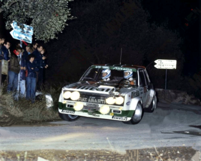 Maurizio Verini - Arnaldo Bernacchini
20º Rallye Sanremo 1978. Fiat 131 Abarth (TO R19730). Clasificado 2º.

Del 3 al 7 de Octubre, Sanremo, Liguria, Imperia, Italia.
Superficie: asfalto.

El Rally tenia un total de 1663.80 km de los que 893.80 km divididos en 56 tramos eran especiales, (1 fue cancelado, SS25 Santuario 1 de 7.30 km).

Se inscribieron 135 equipos, tomaron la salida 122, finalizaron 56.@
Palabras clave: ;Fiat;Abarth;Sanremo;1978