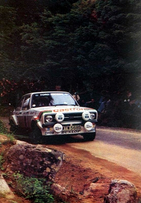 Hannu Mikkola - Arne Hertz
12º Rallye de Portugal Vinho do Porto 1978. Ford Escort RS 1800 MKII (WTW 568S). Clasificado 2º.

Del 19 al 23 de Abril, Estoril, Portugal.
Superficie: asfalto - tierra.

El Rally tenia un total de 2504 km de los que 627 km divididos en 46 tramos eran especiales.

Tomaron la salida 112 equipos, finalizaron 20.@
Palabras clave: ;Portugal;Ford;Escort;MKII;1978