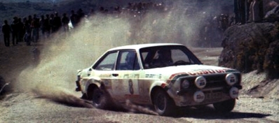 Hannu Mikkola - Arne Hertz
12º Rallye de Portugal Vinho do Porto 1978. Ford Escort RS 1800 MKII (WTW 568S). Clasificado 2º.

Del 19 al 23 de Abril, Estoril, Portugal.
Superficie: asfalto - tierra.

El Rally tenia un total de 2504 km de los que 627 km divididos en 46 tramos eran especiales.

Tomaron la salida 112 equipos, finalizaron 20.@
Palabras clave: ;Portugal;Ford;Escort;MKII;1978