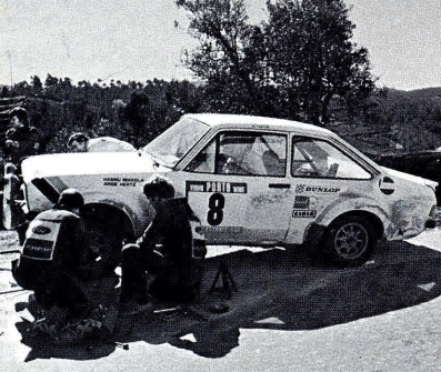 Hannu Mikkola - Arne Hertz
12º Rallye de Portugal Vinho do Porto 1978. Ford Escort RS 1800 MKII (WTW 568S). Clasificado 2º.

Del 19 al 23 de Abril, Estoril, Portugal.
Superficie: asfalto - tierra.

El Rally tenia un total de 2504 km de los que 627 km divididos en 46 tramos eran especiales.

Tomaron la salida 112 equipos, finalizaron 20.@
Palabras clave: ;Portugal;Ford;Escort;MKII;1978