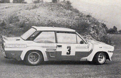 Jean-Claude Andruet -Michèle Espinos-Petit (Biche Espinos)
22º Tour de Corse 1978. Fiat 131 Abarth (TO R19729). Clasificado 2º.

Del 4 al 5 de Noviembre, Ajaccio, Francia.
Superficie: asfalto.

El Rally tenia un total de 1166 km de los que 533 km divididos en 10 tramos, eran especiales.

En esta edición hab­ian 4 tramos de casi 100 Km
SS3 Le Fango - St Sauveur de 85.80 Km
SS5 Moca - Abbazia de 99 Km
SS8 St Antoine - Pont St Lauren de 97.60 Km
SS9 Ponte Nuovo - Pianiccia de 88.20 Km

Tomaron la salida 116 equipos, finalizaron 37.
@
Palabras clave: ;Michèle_Espinosi-Petit;Fiat;Abarth;Corse;Corcega;1978