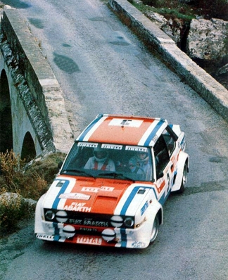 Jean-Claude Andruet -Michèle Espinos-Petit (Biche Espinos)
22º Tour de Corse 1978. Fiat 131 Abarth (TO R19729). Clasificado 2º.

Del 4 al 5 de Noviembre, Ajaccio, Francia.
Superficie: asfalto.

El Rally tenia un total de 1166 km de los que 533 km divididos en 10 tramos, eran especiales.

En esta edición hab­ian 4 tramos de casi 100 Km
SS3 Le Fango - St Sauveur de 85.80 Km
SS5 Moca - Abbazia de 99 Km
SS8 St Antoine - Pont St Lauren de 97.60 Km
SS9 Ponte Nuovo - Pianiccia de 88.20 Km

Tomaron la salida 116 equipos, finalizaron 37.
@
Palabras clave: ;Michèle_Espinosi-Petit;Fiat;Abarth;Corse;Corcega;1978