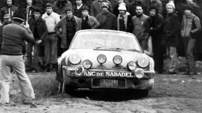 Claudio Caba - Joan Aymami
26º Rally Costa Brava 1978. Porsche 911 Carrera RS 3.0 (18092). Clasificado 3º.

Del 17 al 19 de Febrero.
Superficie: asfalto - tierra con 339.40 km cronometrados.

Tomaron la salida 88 equipos, finalizaron 25.@
Palabras clave: Claudio_Caba;Joan_Aymami;Porsche;Carrera;Costa_Brava;Catalunya;1978