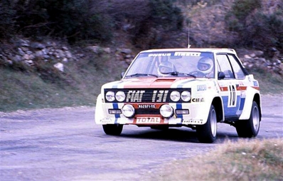 Michèle Mouton - Françoise Conconi
22º Tour de Corse 1978. Fiat 131 Abarth (TO N92971). Clasificada 5ª.

En esta edición habí­an 4 tramos de casi 100 Km
SS3 Le Fango - St Sauveur de 85.80 Km
SS5 Moca - Abbazia de 99 Km
SS8 St Antoine - Pont St Lauren de 97.60 Km
SS9 Ponte Nuovo - Pianiccia de 88.20 Km.

Del 4 al 5 de Noviembre, Ajaccio, Córcega, Francia.
Superficie: asfalto.

El Rally tenia un total de 1166.00 km de los que 543.10 km divididos en 10 tramos eran especiales.

Tomaron la salida 116 equipos, finalizaron 37.@
Palabras clave: Michele_Mouton;Fiat;Abarth;Corse;Corcega;1978