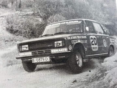 Alfonso Marcos - Antonio Altarriba
20º Rallye 2000 Viratges 1978. Seat 124D Especial 1800 (B 0879 DC). Clasificado 6º.

Del 4 al 5 de Noviembre, Manresa, Barcelona, Catalunya, España.
Superficie: tierra - asfalto.

Tomaron la salida 72 equipos, finalizaron 32.@
Palabras clave: ;Seat;Especial;2000_Viratges;1979