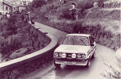 Angelo Presotto - Max Sghedoni
20º Rallye Sanremo 1978. Ford Escort RS2000. Clasificado 6º.

Del 3 al 7 de Octubre, Sanremo, Liguria, Imperia, Italia.
Superficie: asfalto.

El Rally tenia un total de 1663.80 km de los que 893.80 km divididos en 56 tramos eran especiales, (1 fue cancelado, SS25 Santuario 1 de 7.30 km).

Se inscribieron 135 equipos, tomaron la salida 122, finalizaron 56.@
Palabras clave: ;Ford;Escort;Sanremo;1978