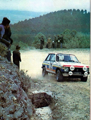 Timo Makinen - Jean Todt
12º Rallye de Portugal Vinho do Porto 1978. Peugeot 104 ZS (415 BHH 75). Clasificado 7º.

Del 19 al 23 de Abril, Estoril, Portugal.
Superficie: asfalto - tierra.

El Rally tenia un total de 2504 km de los que 627 km divididos en 46 tramos eran especiales.

Tomaron la salida 112 equipos, finalizaron 20.@
Palabras clave: Timo_Makinen;Jean_Todt;Peugeot;Portugal;1978