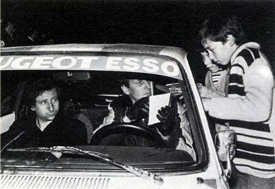Timo Makinen - Jean Todt
12º Rallye de Portugal Vinho do Porto 1978. Peugeot 104 ZS (415 BHH 75). Clasificado 7º.

Del 19 al 23 de Abril, Estoril, Portugal.
Superficie: asfalto - tierra.

El Rally tenia un total de 2504 km de los que 627 km divididos en 46 tramos eran especiales.

Tomaron la salida 112 equipos, finalizaron 20.@
Palabras clave: Timo_Mäkinen;Jean_Todt;Peugeot;Portugal;1978