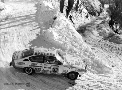 Robert Slotemaker - André Jetten
46º Rallye Automobile de Monte-Carlo 1978. Opel Kadett GT/E. Clasificado 18º.

Del 21 al 27 de Enero, Monte-Carlo.
Superficie: asfalto - nieve.

El Rally tenia un total de 4600 km de los que 570 km divididos en 29 tramos eran especiales (5 de ellas fueron canceladas SS8 Col du Fanget de 10 Km, SS10 Serre Chevalier de 10 Km, SS11 Col du Lautaret de 15 Km, SS14 Saint Pierreville de 16 Km y SS15 Burzet de 44 Km).

Se inscribieron 231 equipos, tomaron la salida 216, finalizaron 129.@
Palabras clave: ;Opel;Kadett;GT/E;Montecarlo;1978;nieve