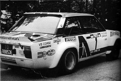 Sandro Munari - Piero Sodano
12º Rallye de Portugal - Vinho do Porto 1978. Fiat 131 Abarth (TO R88536). Abandonó por pérdida de tornillos de rueda en SS20 Cabreira de 27.00 km
Fiat Alitalia

Del 19 al 23 de Abril, Estoril, Portugal.
Superficie: asfalto - tierra.

El Rally tenia un total de 2504 km de los que 627 km divididos en 46 tramos eran especiales.

Tomaron la salida 112 equipos, finalizaron 20.@
Palabras clave: Sandro_Munari;Fiat;Abarth;Portugal;1978